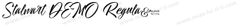 Stalwart DEMO Regula字体转换